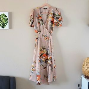 Shein Wrap floral dress